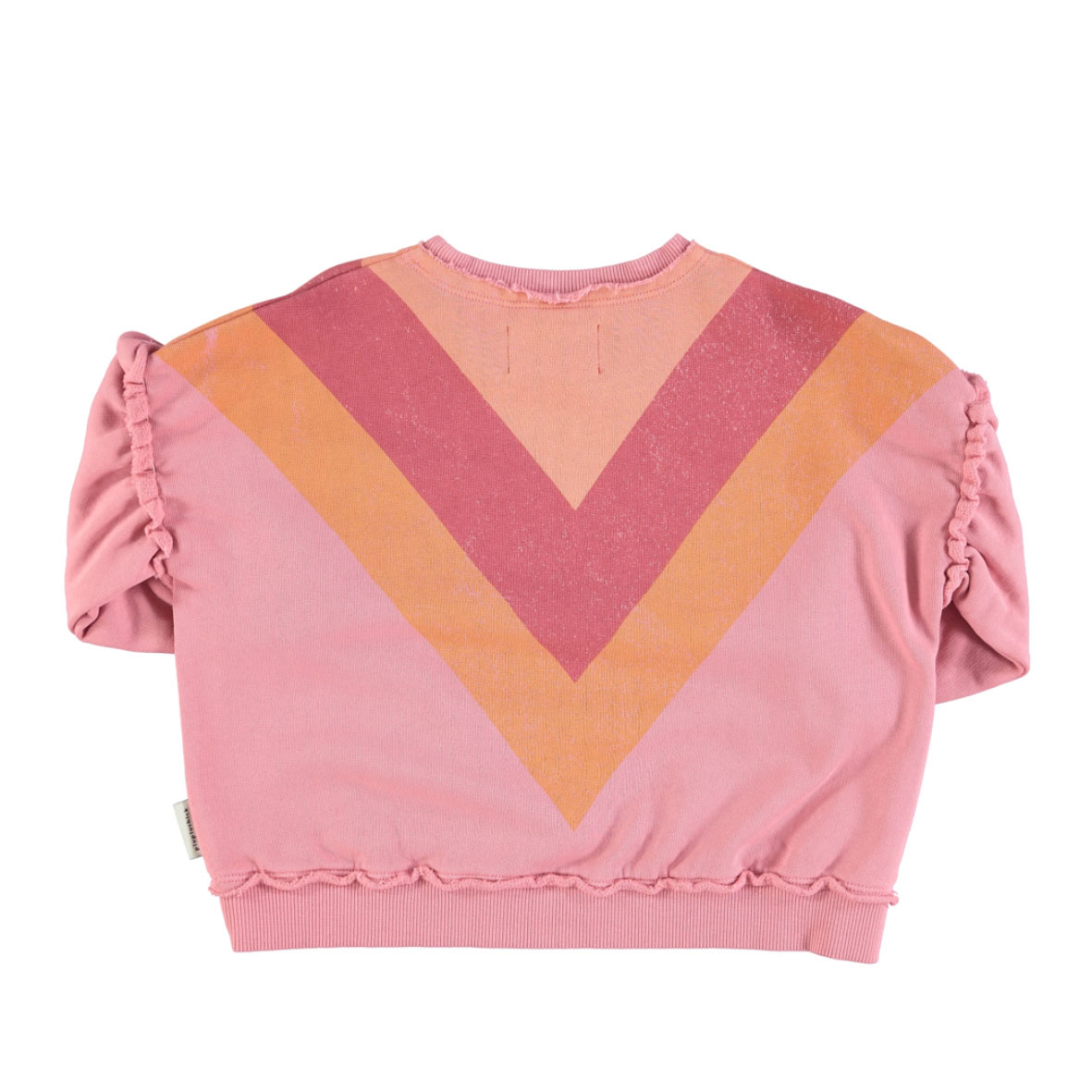 Piupiuchick Sweatshirt “Triangle”, pink – Bild 2