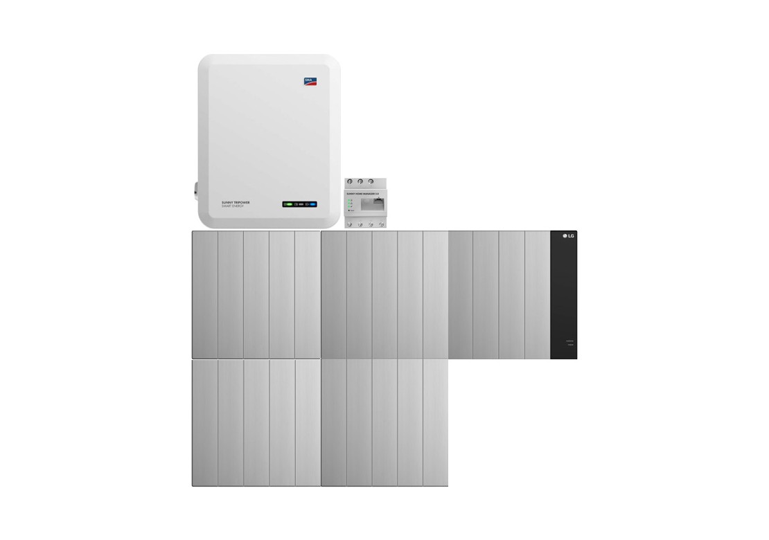 SMA Sunny Tripower 5.0 Smart Energy + LG ES Enblock FLEX 17.2