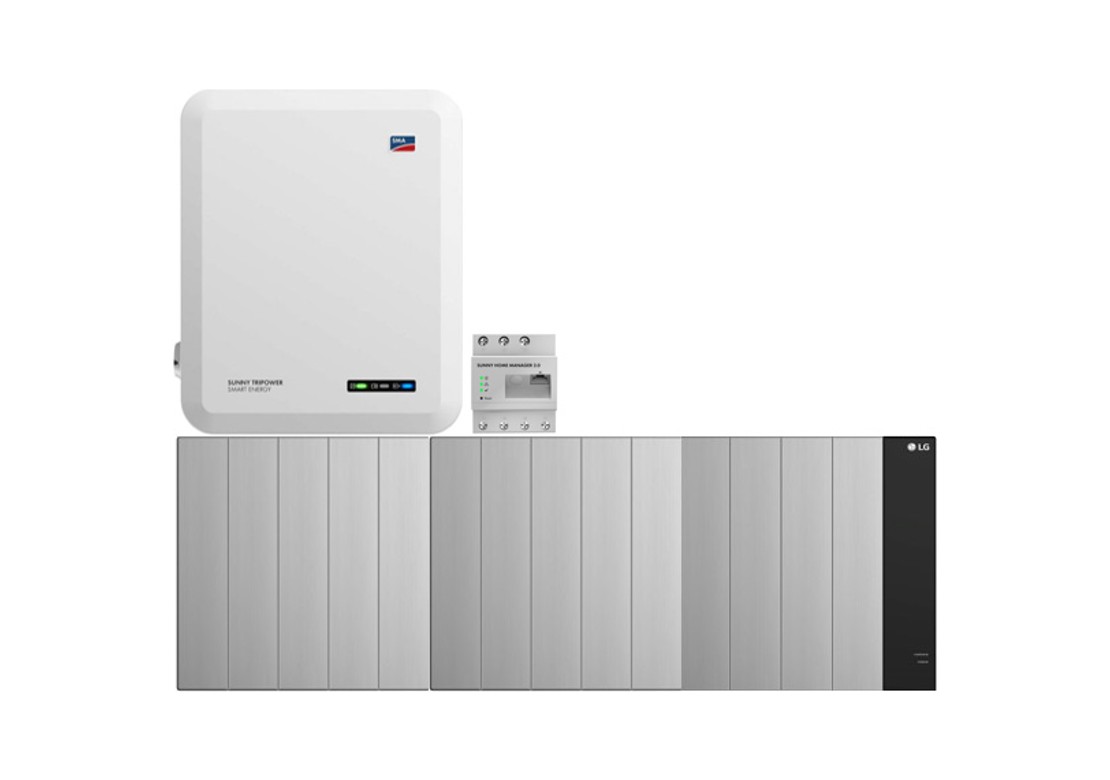 SMA Sunny Tripower 10.0 Smart Energy + LG ES Enblock FLEX 8.6